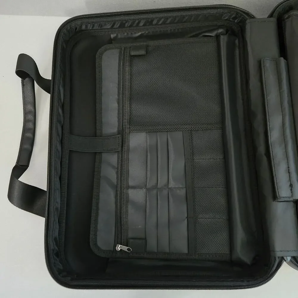 JHSafer Fireproof Hard-Shell Document Box 24 Pocket File Organizer with Lock